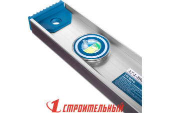 Уровень алюминиевый скелетный, 2 глазка+1 поворотный на 360, магн. лента, линейка, 600мм, (шт.)
