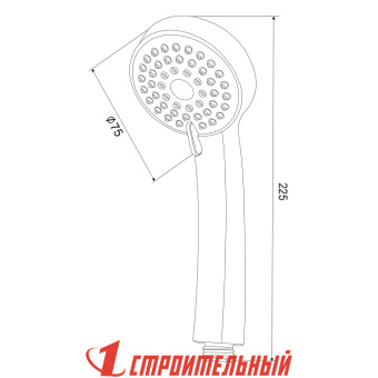 Лейка для душа D103