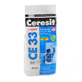 Затирка CE 33 Серая 2кг