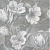 OPALE GREY FLOWER 63х63 (3компл/2шт) панно