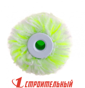 Мини-валик сменный"Работы с древесиной",150 мм,ворс 12мм,D 16мм,D ручки 6мм,микроволокно// Сибртех		